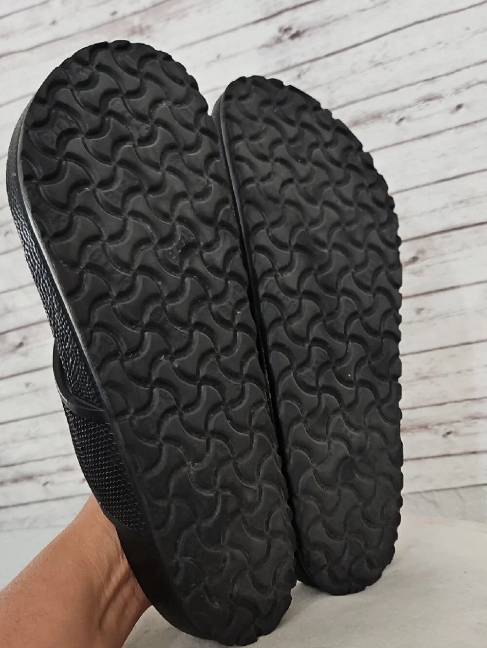 Birkenstock Black Honolulu EVA Thong Sandals